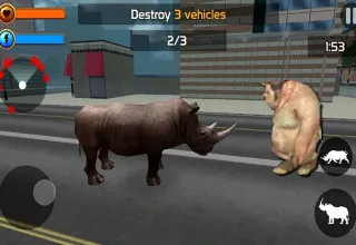 Rhino Rampage 3D
